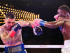 Richardson Hitchins stopped George Kambosos Jr to defend his IBF super lightweight belt Photo Credit: Geoffrey Knott/Matchroom Boxing