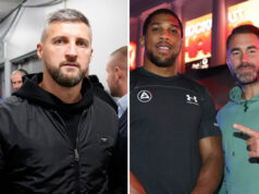 Carl Froch has continued his war of words with Eddie Hearn over Anthony Joshua Photo Credit: Dave Thompson/Mark Robinson/Matchroom Boxing