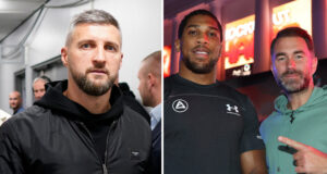 Carl Froch has continued his war of words with Eddie Hearn over Anthony Joshua Photo Credit: Dave Thompson/Mark Robinson/Matchroom Boxing
