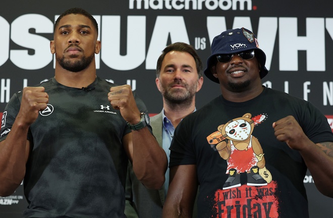 Mora advised Joshua to make a rematch in photo loan: Mark Robinson Matchroom Boxing