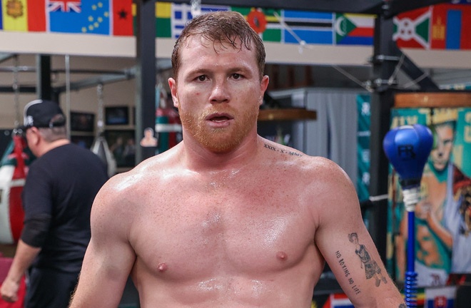 Canelo Alvarez is targeting a rematch with Dmitry Bivol Photo Credit: Melina Pizano/Matchroom