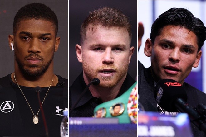 Joshua, Garcia, Canelo have all being called out by Jake Paul Credit: Leigh Dawney/Queensberry/Mark Robinson Matchroom Boxing/Riyadh Season