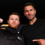 Eddie Hearn has revealed messages from Canelo Alvarez following comments he made on the Terence Crawford fight Photo Credit: Ed Mulholland/Matchroom