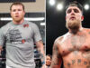 Canelo Alvarez has dismissed a clash with Jake Paul despite previous talks Photo Credit: Melina Pizano/Matchroom/Amanda Westcott/Most Valuable Promotions