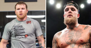 Canelo Alvarez has dismissed a clash with Jake Paul despite previous talks Photo Credit: Melina Pizano/Matchroom/Amanda Westcott/Most Valuable Promotions
