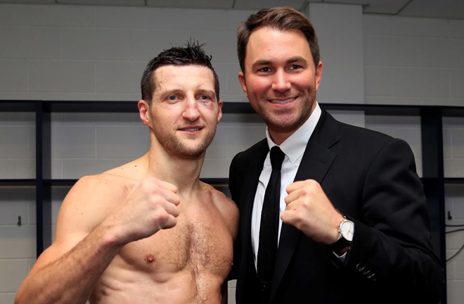 Hearn has not taken kindly to Froch's criticism Photo Credit: Lawrence Lustig