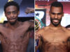 Keyshawn Davis defends his WBO lightweight world title for the first time against Edwin De Los Santos in Norfolk on Saturday Photo Credit: Mikey Williams/Top Rank via Getty Images