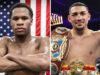 Devin Haney has slammed Teofimo Lopez after their proposed meeting collapsed Photo Credit: Melina Pizano/Matchroom/Mikey Williams/Top Rank