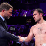 Eddie Hearn is planning to headline Dave Allen in Sheffield in September or October Photo Credit: Mark Robinson Matchroom Boxing