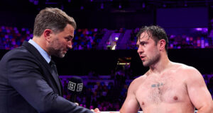 Eddie Hearn is planning to headline Dave Allen in Sheffield in September or October Photo Credit: Mark Robinson Matchroom Boxing