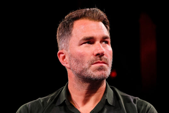 Eddie Hearn has received an apology from Richardson Hitchins Photo Credit: Geoffrey Knott/Matchroom Boxing