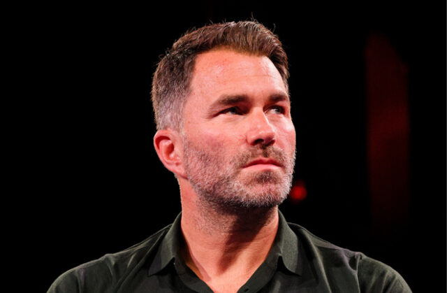 Eddie Hearn received an apology from Richardson Hitchins Photo Credit: Geoffrey Knott/Matchroom Boxing Eddie Hearn received an apology from Richardson Hitchins Photo Credit: Geoffrey Knott/Matchroom Boxing