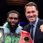 Eddie Hearn is plotting Jaron Ennis’ future at 154lbs Photo Credit: Mark Robinson Matchroom Boxing