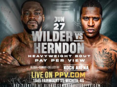 Deontay Wilder and Tyrell Herndon are set to clash on friday