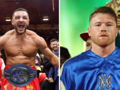 Callum Simpson eyes Canelo megafight in Barnsley Credit: Leigh Dawney/Queensberry/ Lawrence Lustig/Boxxer