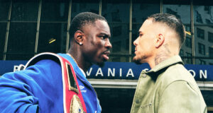 Richardson Hitchins and George Kambosos Jr meet in a world title grudge match at Madison Square Garden on Saturday, live on DAZN Photo Credit: Matchroom Boxing