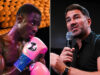 Eddie Hearn unhappy over Hitchins' post fight free agent comments Photo Credit: Geoffrey Knott/Matchroom Boxing