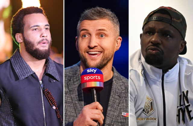Carl Froch predicted a knockout for Moses Itum against Dillian Whyte Photo Credit: Leigh Dawney/Queensberry/Dave Thompson/Matthew Pover/Matchroom Boxing