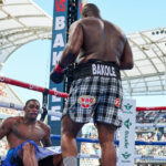 Anderson was knocked out by Bakole last August Photo Credit: Mark Robinson Matchroom Boxing