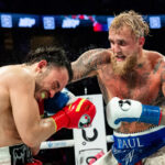 Jake Paul outpointed Julio Cesar Chavez Jr in Anaheim on Saturday Photo Credit: Esther Lin/ Most Valuable Promotions