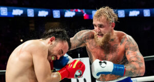 Jake Paul outpointed Julio Cesar Chavez Jr in Anaheim on Saturday Photo Credit: Esther Lin/ Most Valuable Promotions