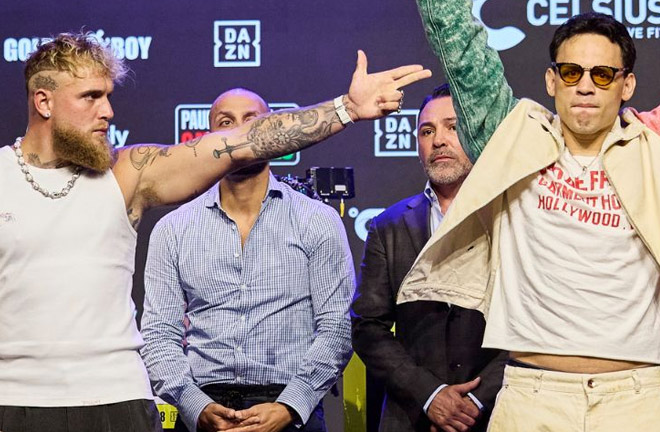 Paul faces Chavez Jr on June 28 Photo Credit: Esther Lin/MVP