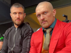 Oleksandr Usyk has paid tribute to Vasiliy Lomachenko following his retirement Photo Credit: @usykaa Instagram