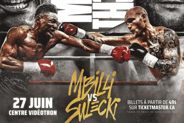 Christian Mbili returns to action against Sulecki photo Credit: Eye Of The Tiger