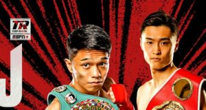 Junto Nakatani meets Ryosuke Nishida in an all-Japanese bantamweight unification clash in Tokyo on Sunday Photo Credit: Top Rank