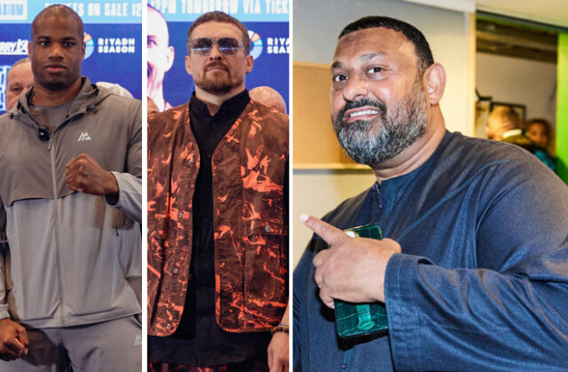 Prince Naseem Hamed predicts Usyk vs Dubois credit: Queensberry, mark robinson/matchroom