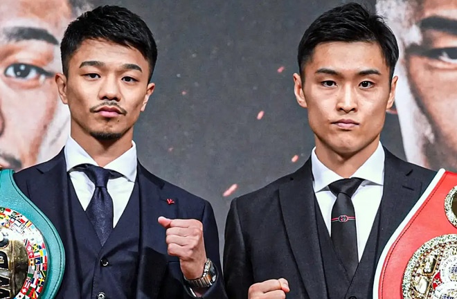 Nakrekani has the title of WBC, while Nishida has IBF CRNN Photo Credit: Naoku Fukuda