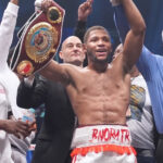 Norman retained his WBO welterweight world title Photo Credit: Naoki Fukuda