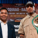 Pacquiao challenges Barrios for the WBC welterweight title on July 19 Photo Credit: Ryan Hafey/Premier Boxing Champions