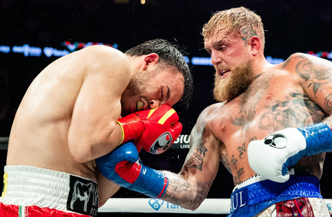 Paul dominated Chavez Jr Photo Credit: Esther Lin/ Most Valuable Promotions