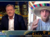 Jake Paul stormed out of his interview with Piers Morgan Photo Credit: Piers Morgan Uncensored