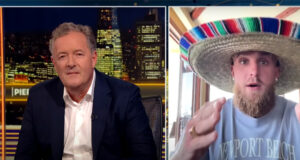 Jake Paul stormed out of his interview with Piers Morgan Photo Credit: Piers Morgan Uncensored