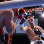 Lewis Richardson picks up a big win on his proffessional debut Credit: Leigh Dawney/Queensberry.