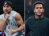 Teofimo Lopez and Devin Haney have signed to fight on August 16 in Saudi Arabia Photo Credit: Golden Boy / Cris Esqueda