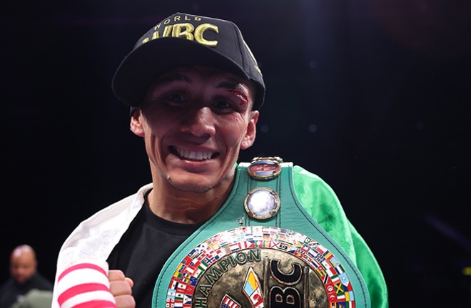 Rodriguez secured the WBC interim flyweight title Photo Credit: Mark Robinson Matchroom Boxing