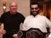 Dana White has denied rumours of a rift with Turki Alalshikh Photo Credit: @Turki_alalshikh X