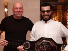 Dana White has denied rumours of a rift with Turki Alalshikh Photo Credit: @Turki_alalshikh X
