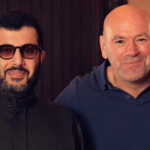 White and Alalshikh launched the TKO Boxing League in March Photo Credit: @Turki_alalshikh X