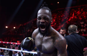 Deontay Wilder returned to winning ways with a seventh-round stoppage over Tyrrell Herndon in Kansas Photo Credit: Mark Robinson Matchroom Boxing