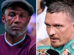 Lennox Lewis has revealed who he wants to see Usyk fight next credit: Leigh Dawney/ Queenberry/ Matchroom Boxing/ Mark Robinson