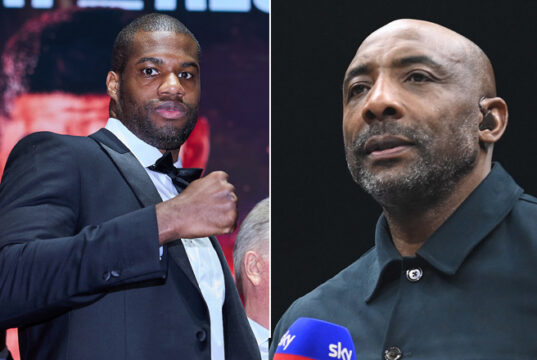 Johnny Nelson explained Dubois chances in Usyk rematch crredit: Mark Robinson Matchroom Boxing / CHRIS DEAN / Boxxer