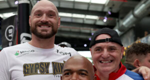Tyson Fury has confirmed his corner team for next fight. credit: Sky Sports