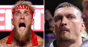 Usyk has responded to Jake Paul callout credit:Queensberry/Leigh Dawney/ Cris Esqueda / Golden Boy Promotions