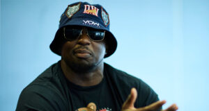 Dillian Whyte defended Daniel Dubois after ko loss to Usyk credit: Mark Robinson, Matchroom Boxing
