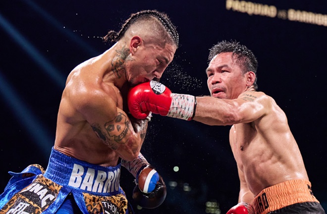 Many felt Pacquiao had done enough to beat Barrios Photo Credit: Esther Lin/Premier Boxing Champions