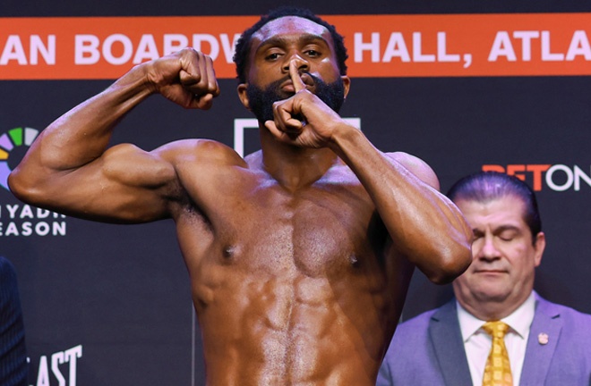 Ennis has moved up to super welterweight Photo Credit: Mark Robinson Matchroom Boxing